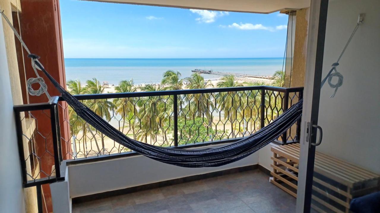 Riohacha III Apartamento Comodo Y Seguro Perfectos Para Trabajar O Vacacionar Con Balcon Frente Al Malecon Dış mekan fotoğraf